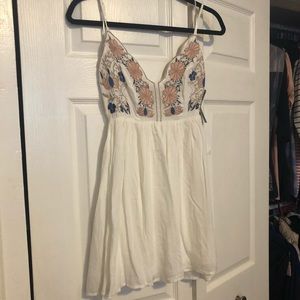 Linen summer dress with tags on